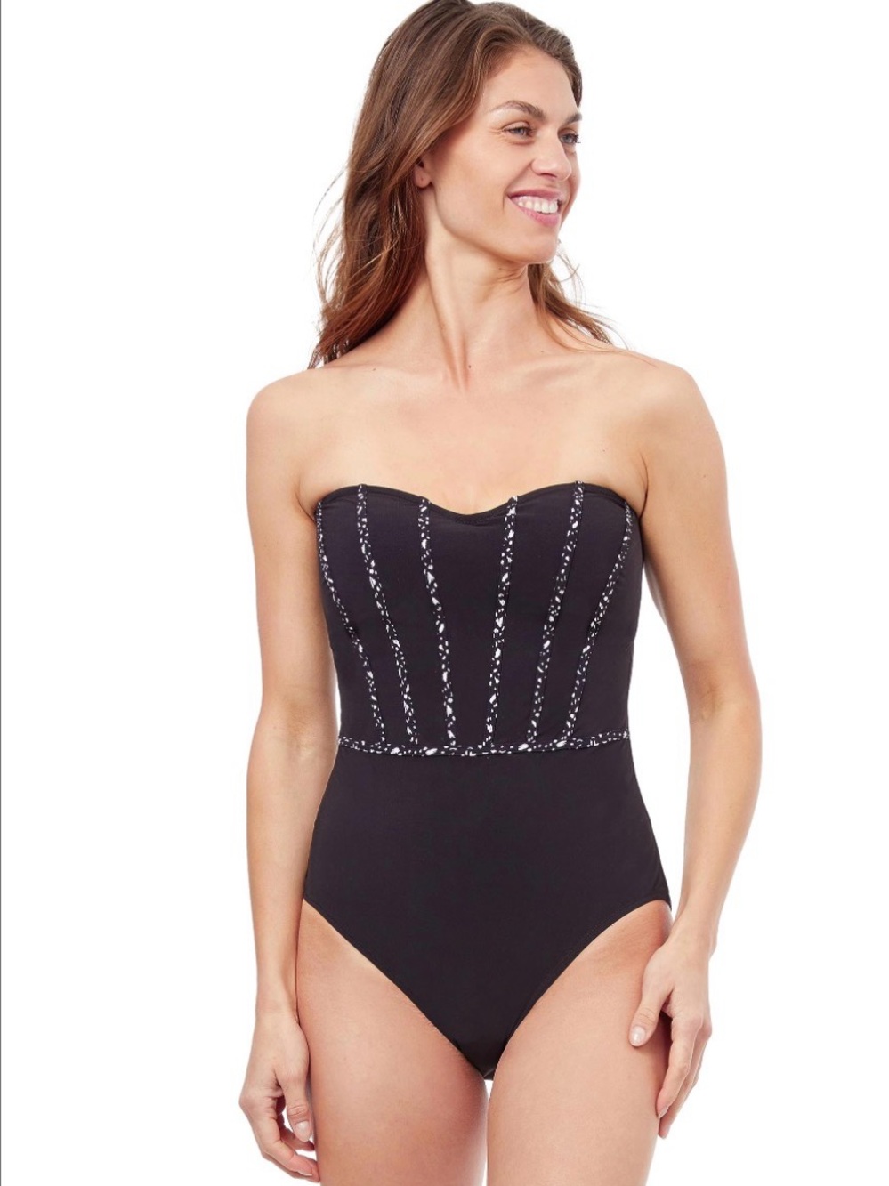 Profile By Gottex Bash Bandeau Underseam One Piece